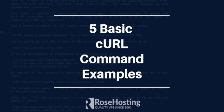 5 Basic curl Command Examples You Can Run on Your Linux Server - Linux.com